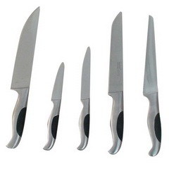 Заточване на голям кухненски нож